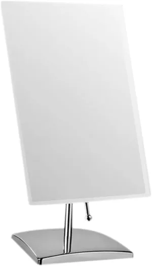 VICASKY Creative Square Desktop Makeup Mirror Single Sided Vanity for Daily Use Touch Feel Durable Design for Bedroom and Bathroom