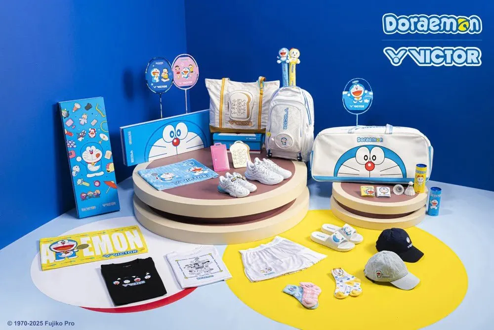 Victor X DORAEMON Rectangular Bag BR5635DRM (White/Blue)