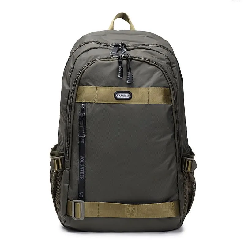Volunteer Men’s Large Capacity Travel Backpack – Oxford Cloth Outdoor Laptop Bag