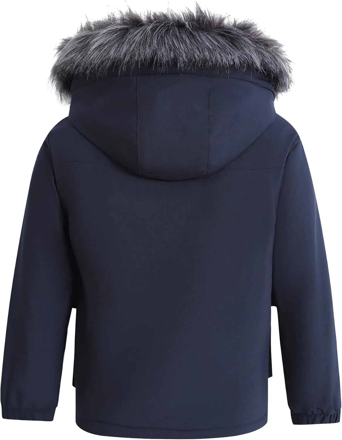 wantdo Boys Winter Coat Waterproof Windbreaker Snow Ski Jacket Warm Thick Kids Coats Rain Jackets