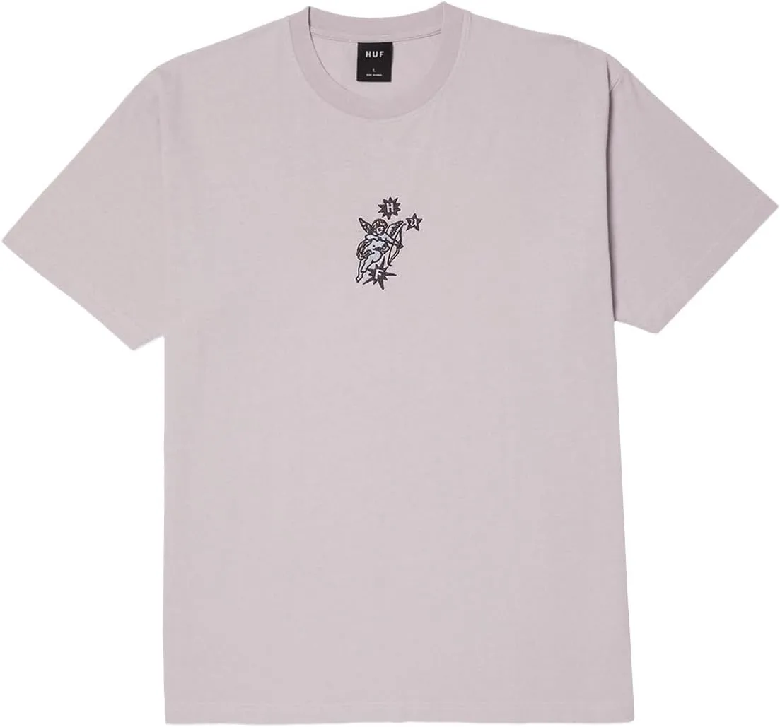 Washed T-Shirt with Cupid Design by Huf