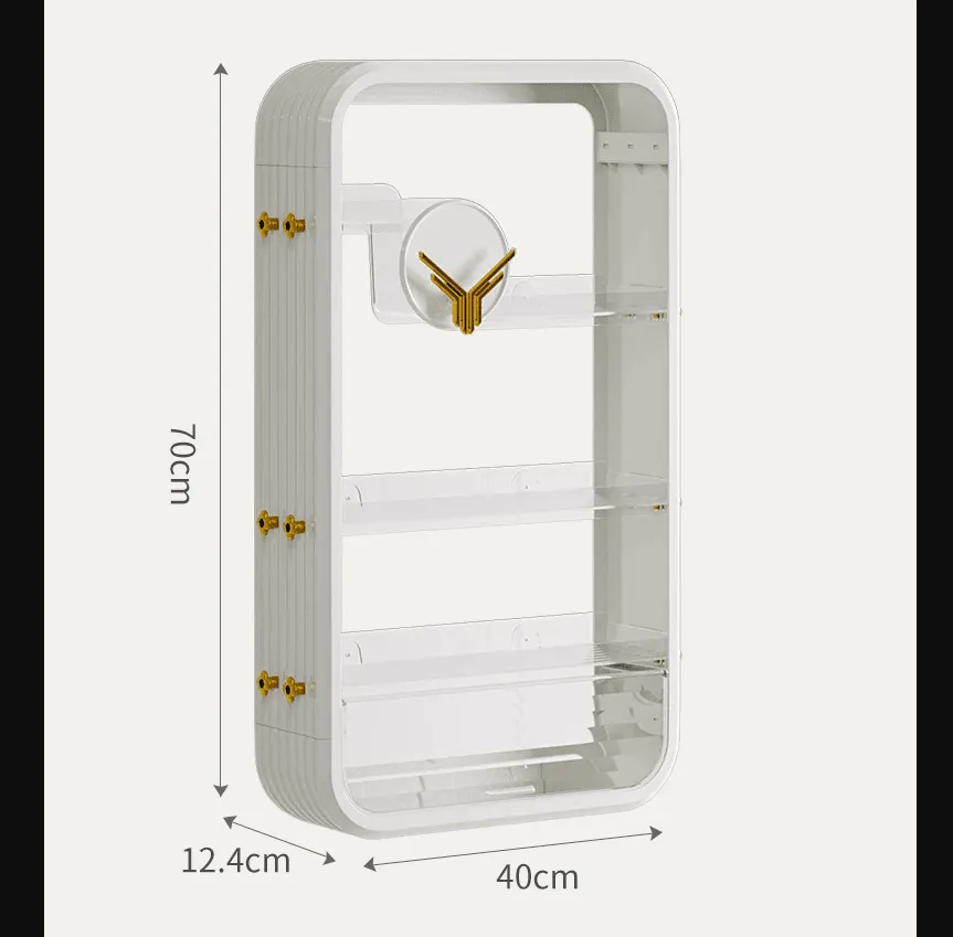 Waterproof Bathroom Organizer - Dustproof Storage Solution