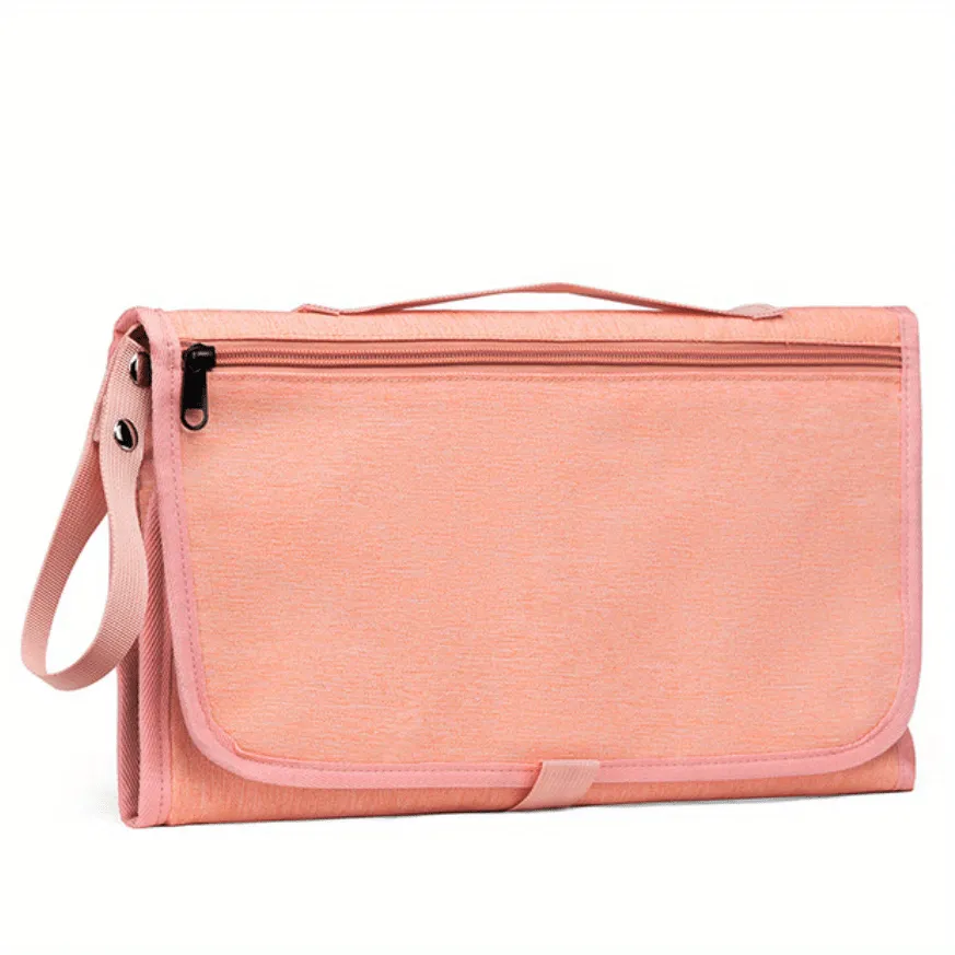 Waterproof Portable Diaper Changing Pad with Pockets