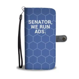 We Run Ads 4 Wallet Phone Case w/ RFID Blocker