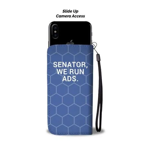 We Run Ads 4 Wallet Phone Case w/ RFID Blocker