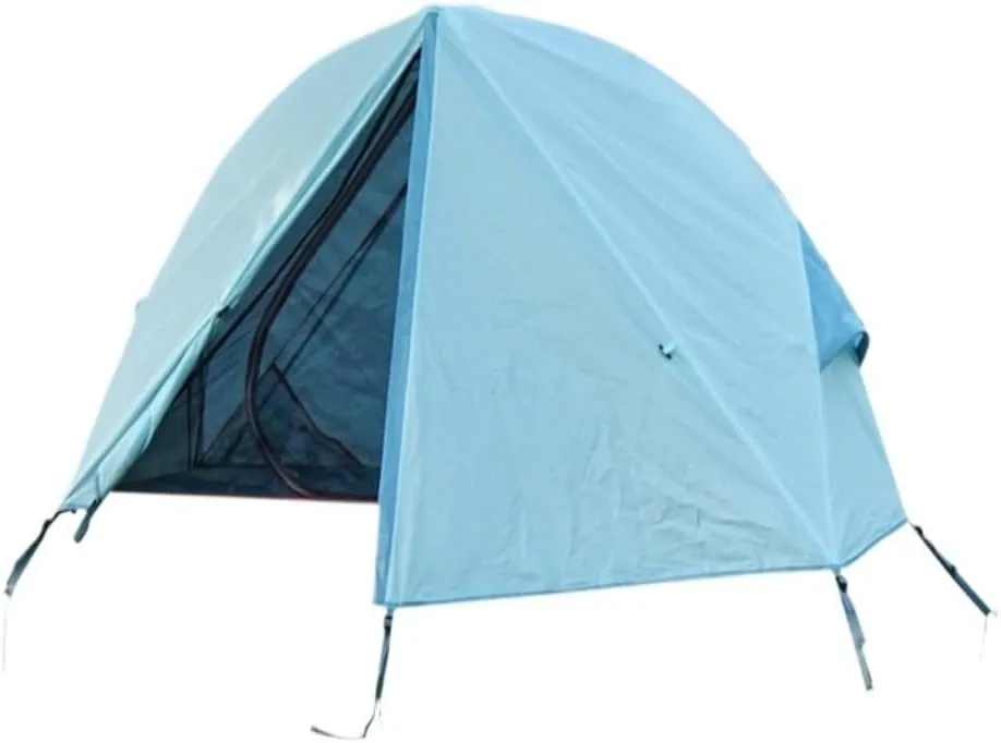 Weatherproof Tents Outdoor Camping Off-The-Ground Tent Single Folding Portable Mosquito Net Windproof and Anti-UV Fishing Tent Camping and Hiking Tents