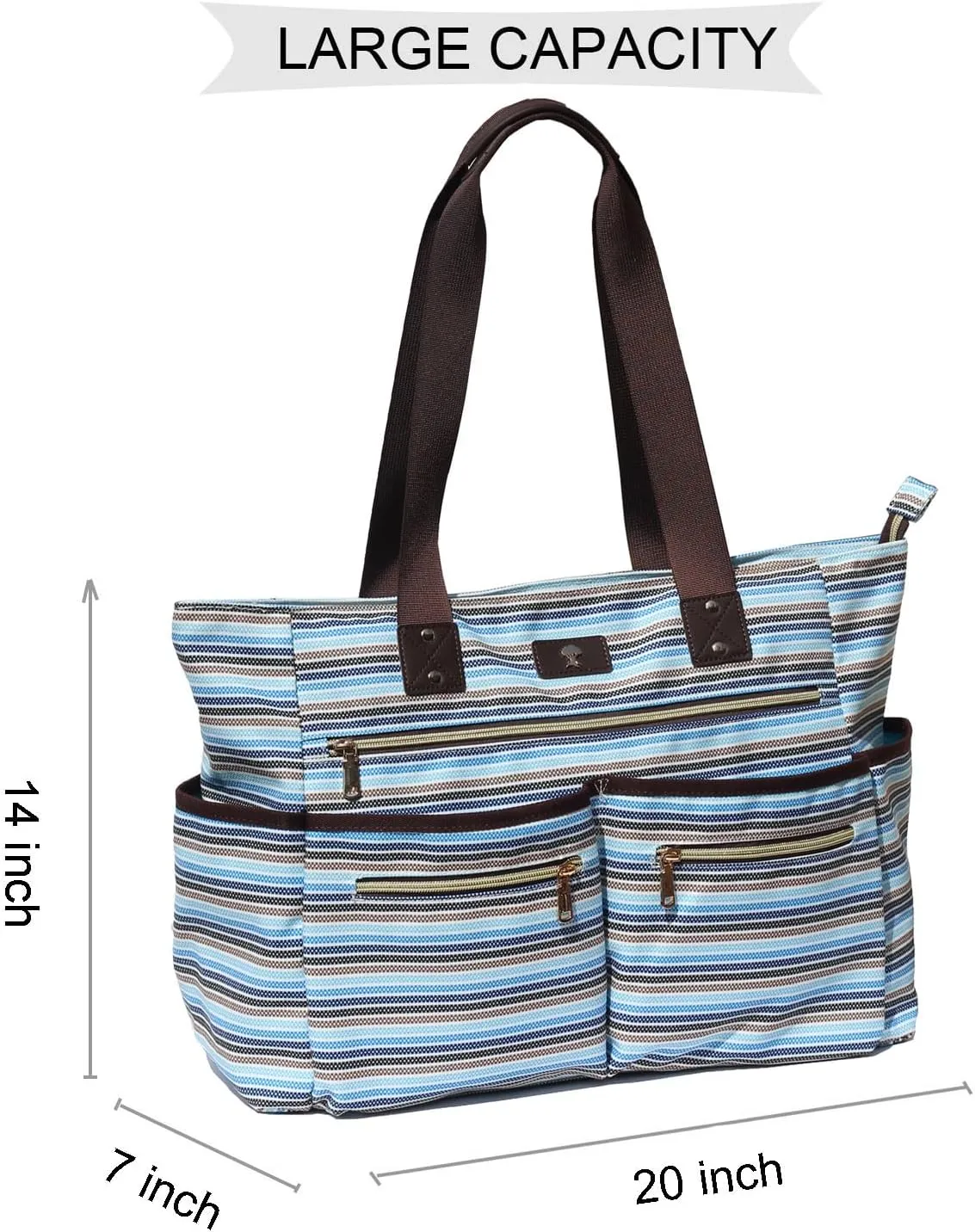 Weekender Bag Carry On Bag Overnight Tote Travel Duffle with 13 Pockets for Travel,Work，Gym,Beach,Teacher,Nurse