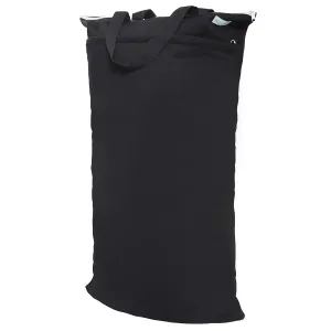 wegreeco Large Reusable Hanging Wet Dry Cloth Diaper Bag (Black)