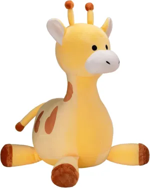 Weighted Plush Giraffe Stuffed Animal, 24 inches,4 lbs, Soft Plushie for Kids and Adults (Giraffe Medium)