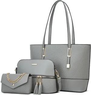 Women's 3-piece set mother bag large capacity handbag multifunctional bag