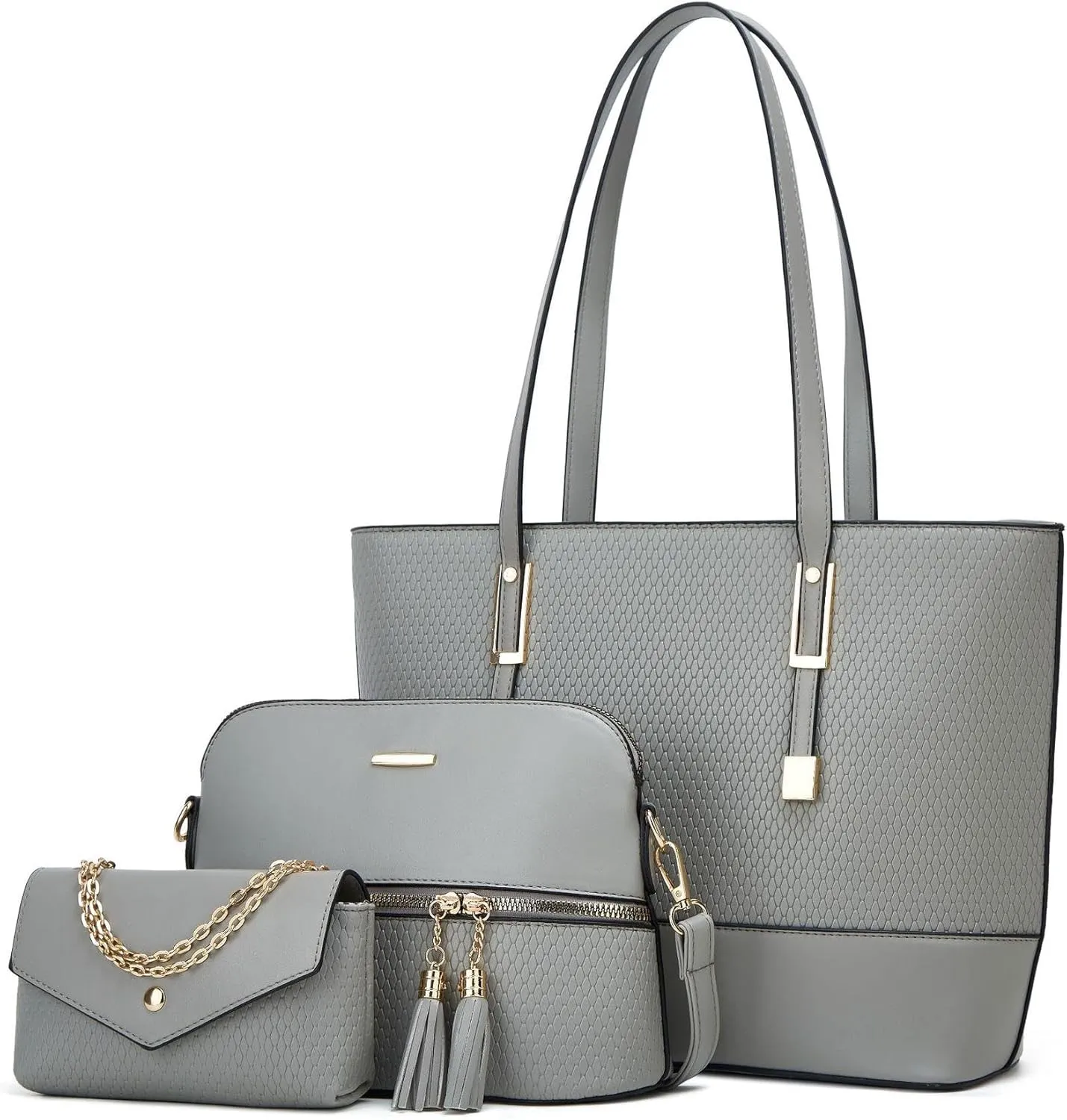 Women's 3-piece set mother bag large capacity handbag multifunctional bag