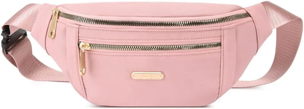 Women's Fanny Pack Oxford Cross Body Chest Bag Large Capacity Chest Bag