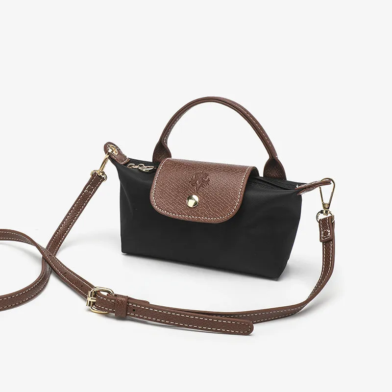 Women's Popular Nylon Cloth Design Texture Portable Bags