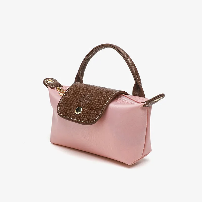 Women's Popular Nylon Cloth Design Texture Portable Bags