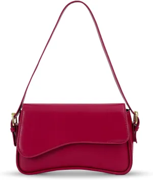 Women's Vegan Leather Shoulder Bag Trendy Purse Hobo Handbags Clutch Crossbody Bag for Daily Use Work Travel Shopping