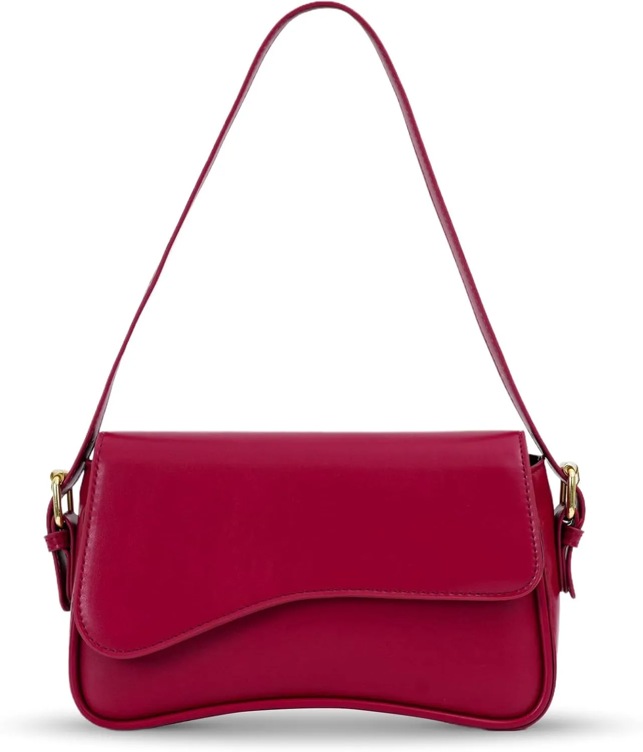 Women's Vegan Leather Shoulder Bag Trendy Purse Hobo Handbags Clutch Crossbody Bag for Daily Use Work Travel Shopping