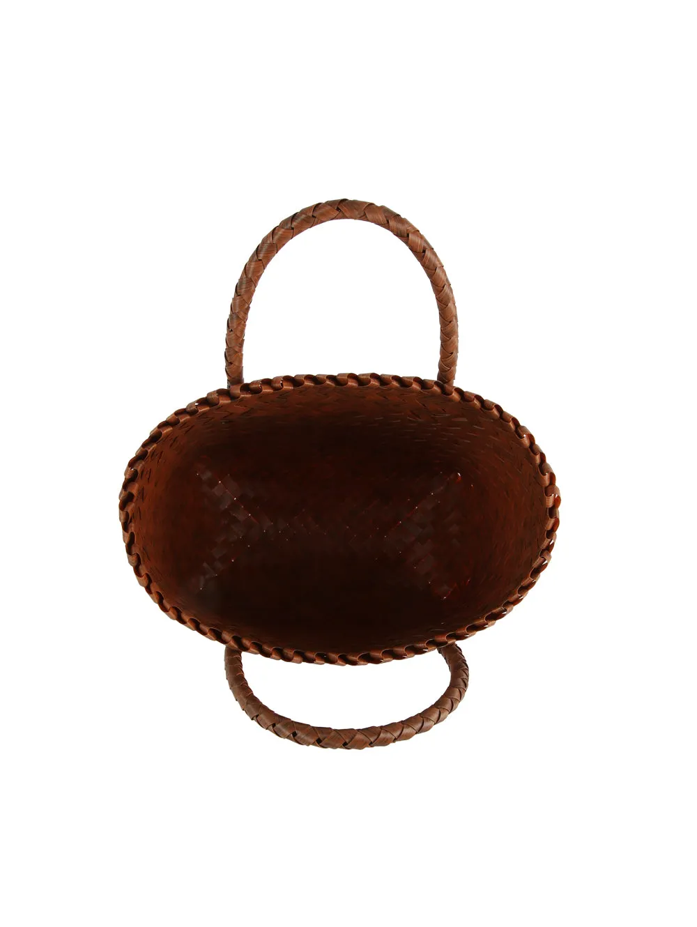 Woven Handle Woven Tote Bag