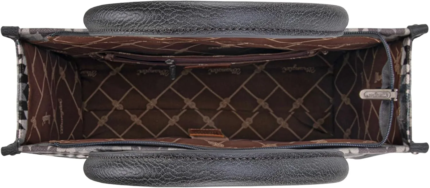 Wrangler Aztec Tote Bag for Women Western Top Handle Handbags and Purses