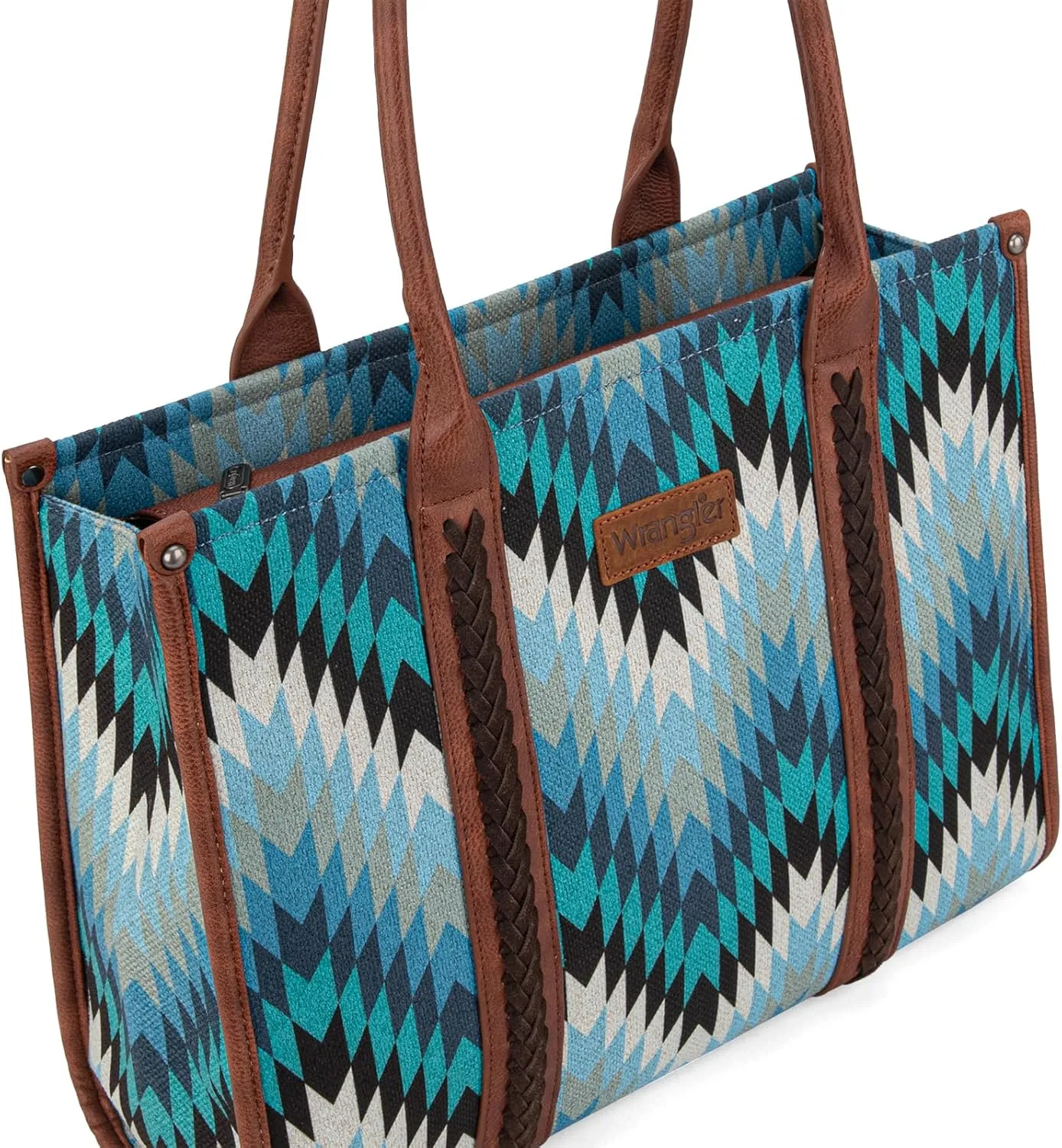 Wrangler Aztec Tote Bag for Women Western Top Handle Handbags and Purses