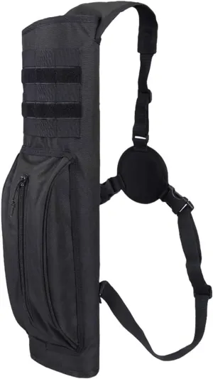 XTACER Heavy Duty Arrow Tactical Quiver Hunting Training Archery Arrow Target Quiver Holder Shoulder Bag Pouch, Back Quiver with Molle System