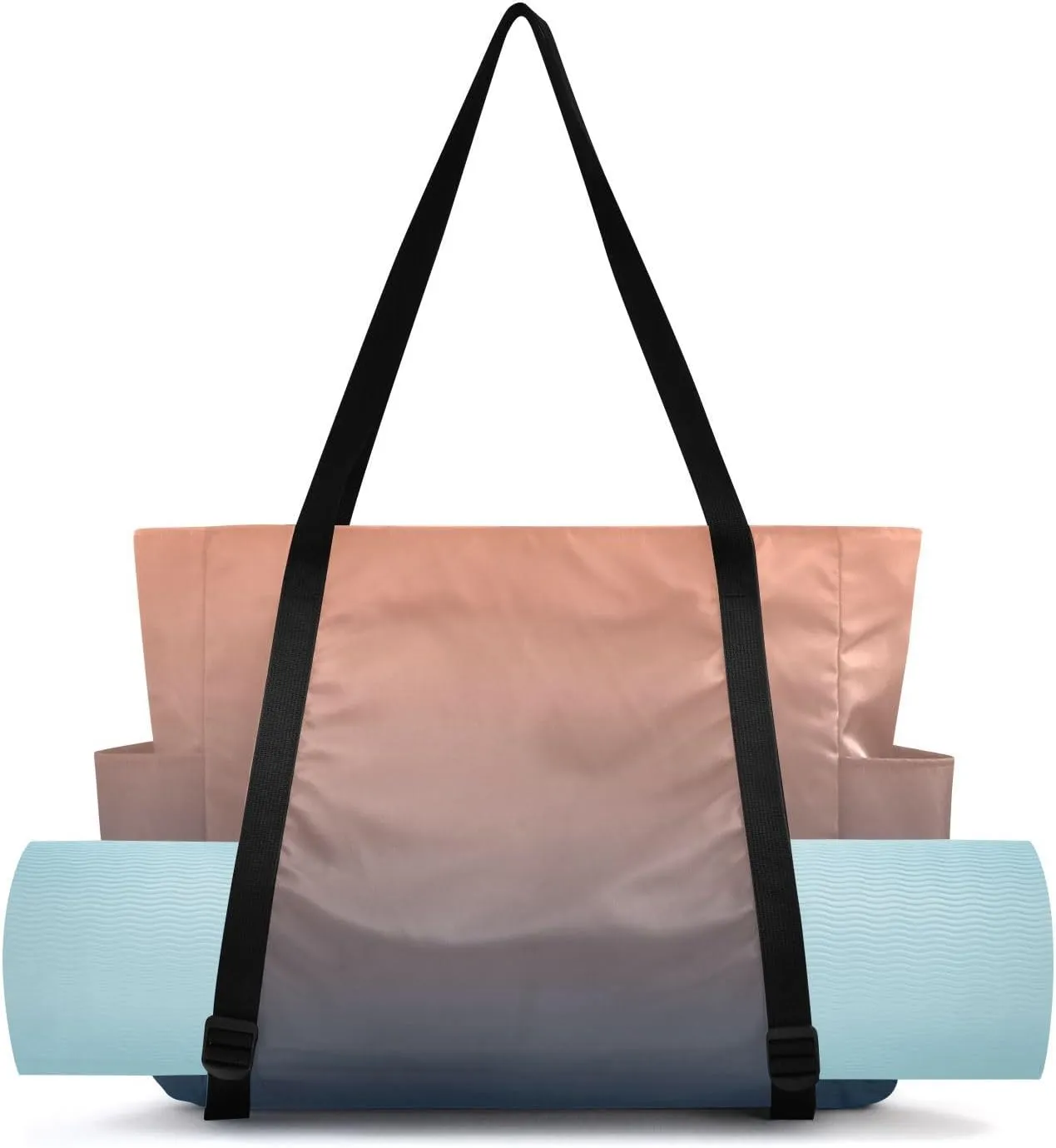 Yoga Mat Bag for Women Adjustable Yoga Bags with Pockets