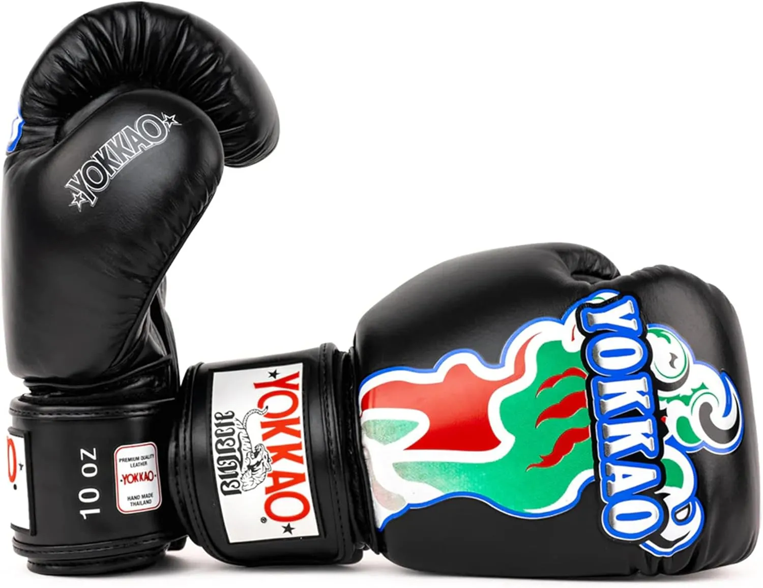 YOKKAO Design Breathable Muay Thai Boxing Glove | Premium Leather Training and Sparring Gloves for Men and Women | Winning Boxing Gloves | Punching Glove