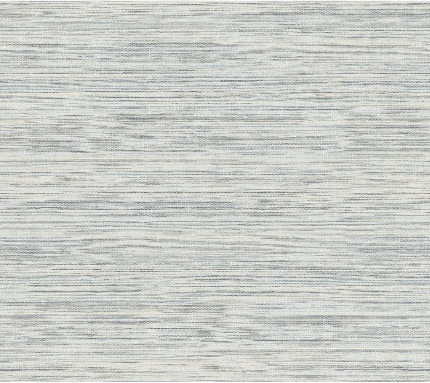 York Wallcoverings PSW1281RL Blue Cattail Weave Peel and Stick Wallpaper