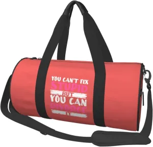 You Can'T Fix Stupid But You Can Divorce It Duffel Bag Gym Bag Travel Sports Tote Large Foldable Beach Swim Yoga06