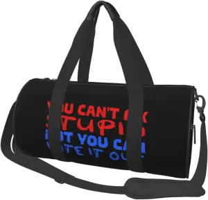 You Can'T Fix Stupid But You Can Vote It Out Duffel Bag Gym Bag Travel Sports Tote Large Foldable Beach Swim Yoga9