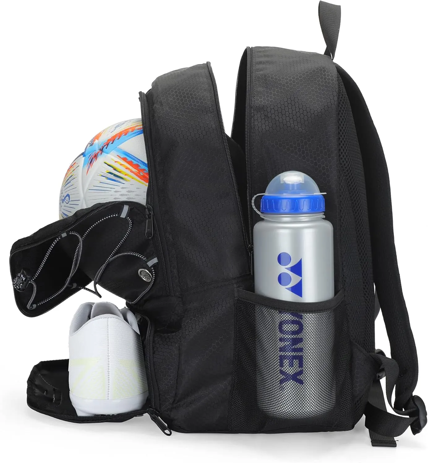 Youth Soccer Bag-Soccer Backpack&Backpack for Football Basketball,with Ball Compartment Separate Cleat Package