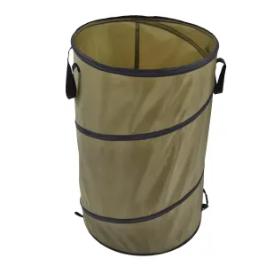 YOUTHINK Collapsible Trash Can, 30 Gallon Oxford Cloth Recycling Large Leaf Garbage Bag Trashcan with Handles for Garden Home Camping 113L