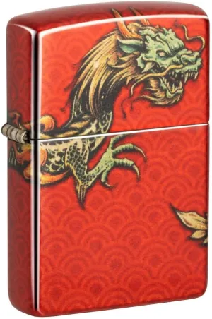 Zippo Dragon Design 540 Fusion Pocket Lighter