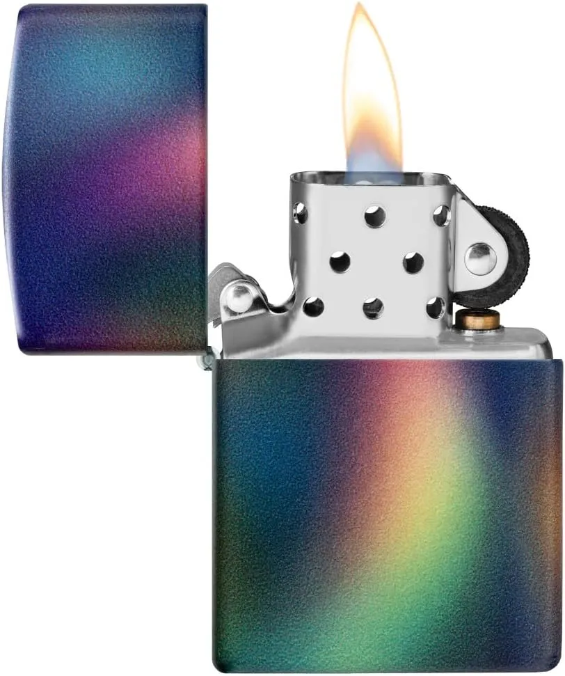 Zippo Prismatic Design 540 Matte Pocket Lighter