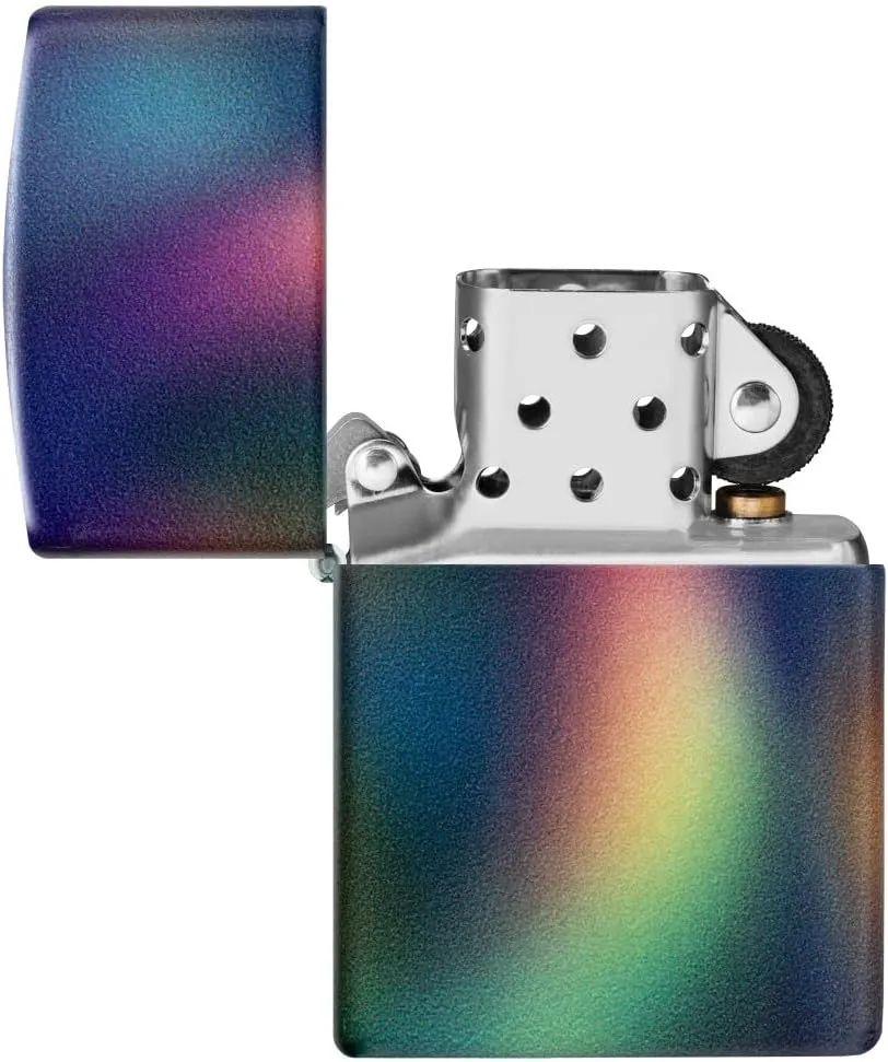 Zippo Prismatic Design 540 Matte Pocket Lighter