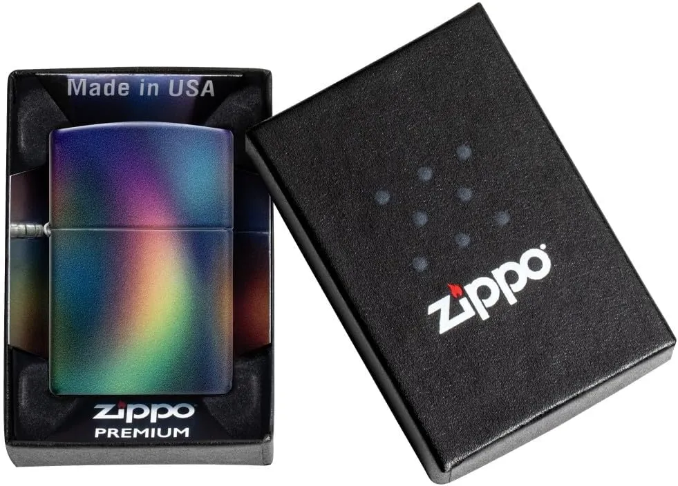 Zippo Prismatic Design 540 Matte Pocket Lighter