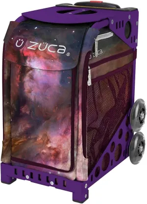 ZUCA Sport Galaxy Rolling Bag with Purple Frame